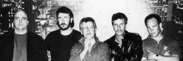 Mods II around 1989. (John Bisset, Rob Port, Kevin McNeil, Graham Dukeson and Dean Adamson)